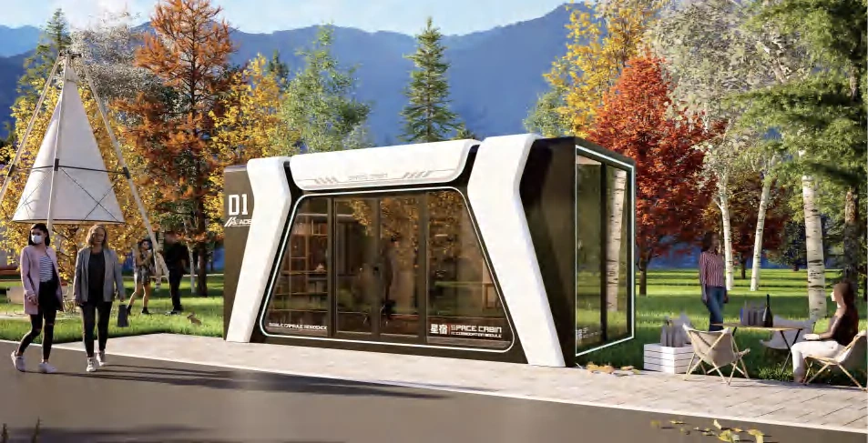 Space Capsule D1 — imagem do fabricante