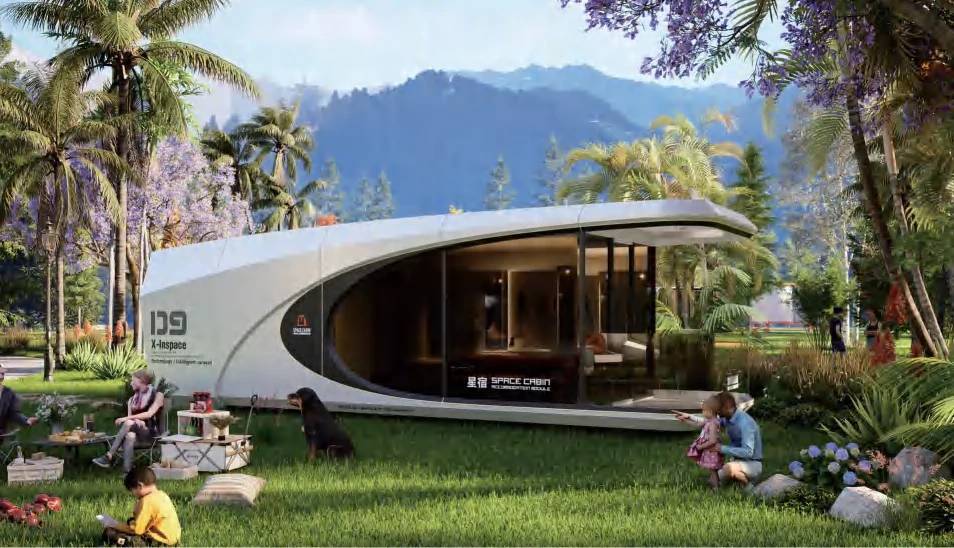 Space Capsule D9 — imagem do fabricante